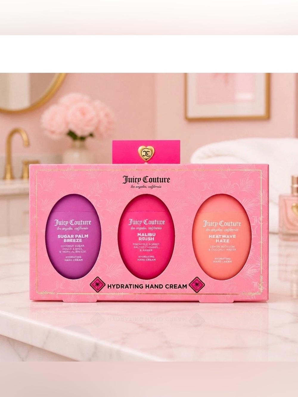 Juicy Couture Hydrating Hand Cream Trio